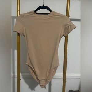 SKIMS Neutral Short Sleeve Bodysuit